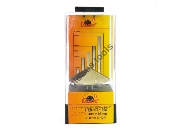 Фото 1 - Фреза пазовая V-образная, серия 1004