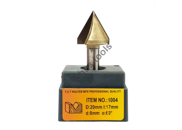 Фото 2 - Фреза пазовая V-образная, серия 1004