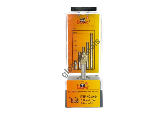 Фото 1 - Фреза пазовая V-образная, серия 1004