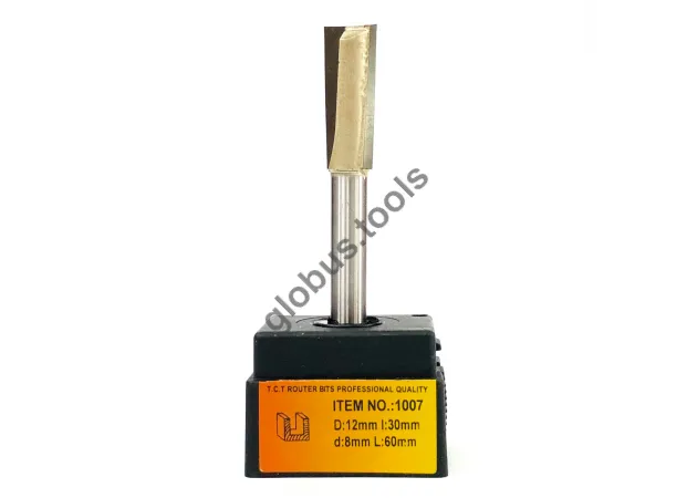 Фото 2 - Фреза пазовая прямая с торцевым ножом (для засверливания), серия 1007