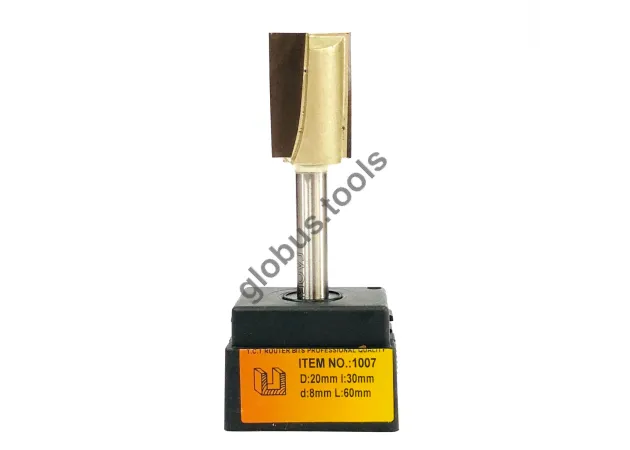 Фото 2 - Фреза пазовая прямая с торцевым ножом (для засверливания), серия 1007