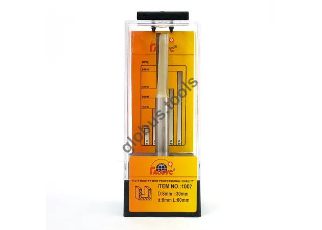 Фото 1 - Фреза пазовая прямая с торцевым ножом (для засверливания), серия 1007