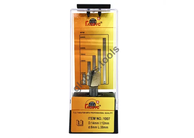 Фото 1 - Фреза пазовая прямая с торцевым ножом (для засверливания), серия 1007