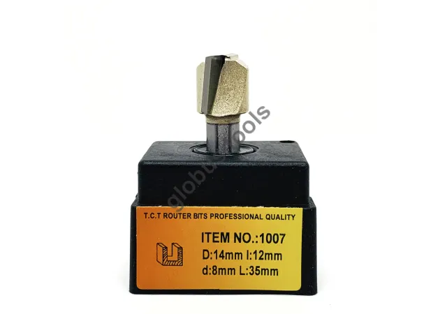 Фото 2 - Фреза пазовая прямая с торцевым ножом (для засверливания), серия 1007