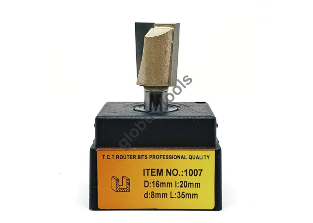 Фото 2 - Фреза пазовая прямая с торцевым ножом (для засверливания), серия 1007