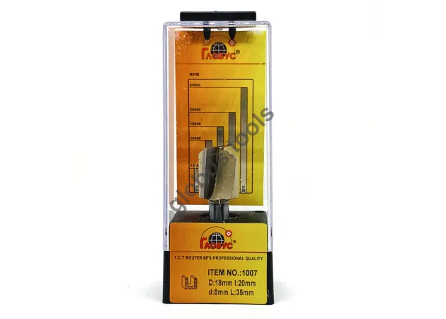 Фото 1 - Фреза пазовая прямая с торцевым ножом (для засверливания), серия 1007