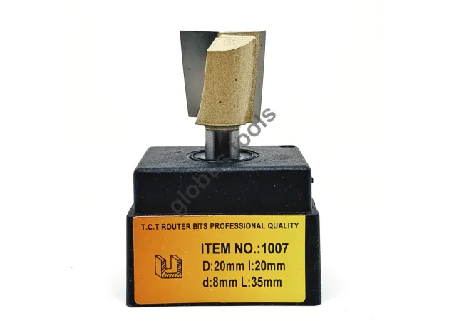 Фото 2 - Фреза пазовая прямая с торцевым ножом (для засверливания), серия 1007