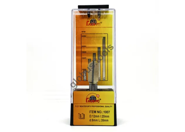 Фото 1 - Фреза пазовая прямая с торцевым ножом (для засверливания), серия 1007