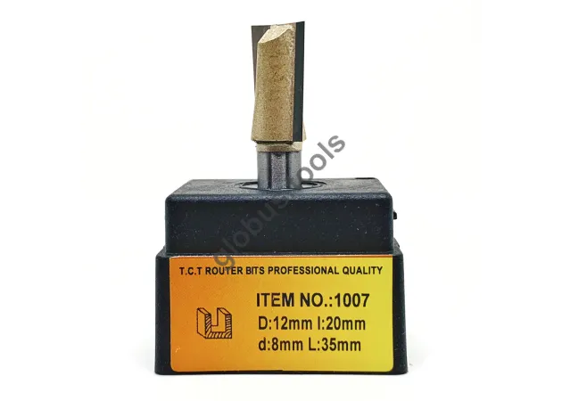 Фото 2 - Фреза пазовая прямая с торцевым ножом (для засверливания), серия 1007