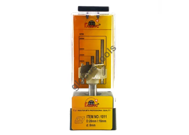 Фото 1 - Фреза для глухих отворів та меблевої петлі (свердло форстнера) Глобус серія 1011