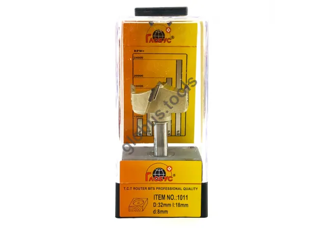 Фото 1 - Фреза для глухих отворів та меблевої петлі (свердло форстнера) Глобус серія 1011