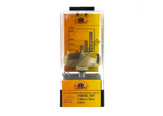 Фото 1 - Фреза для глухих отворів та меблевої петлі (свердло форстнера) Глобус серія 1011