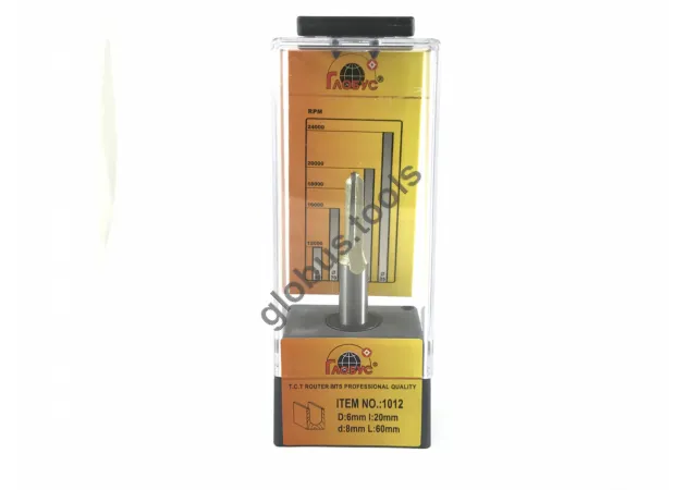 Фото 1 - Фреза пазова галтельна Глобус серія 1012