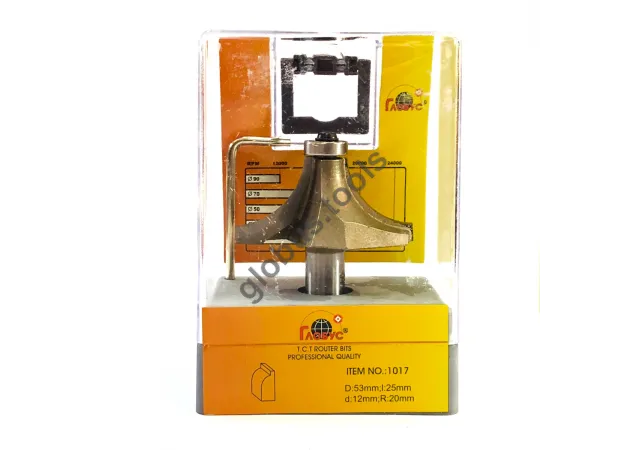 Фото 1 - Фреза кромкова калювальна (зовнішній радіус) Глобус серія 1017