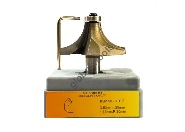 Фото 2 - Фреза кромкова калювальна (зовнішній радіус) Глобус серія 1017