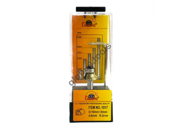 Фото 1 - Фреза кромкова калювальна (зовнішній радіус) Глобус серія 1017