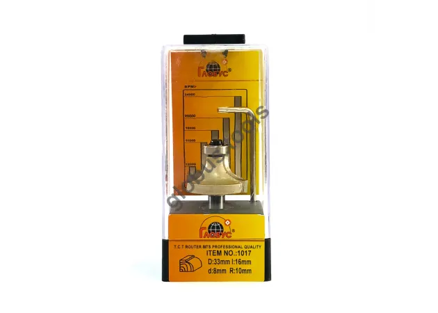 Фото 1 - Фреза кромкова калювальна (зовнішній радіус) Глобус серія 1017