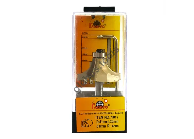 Фото 1 - Фреза кромкова калювальна (зовнішній радіус) Глобус серія 1017