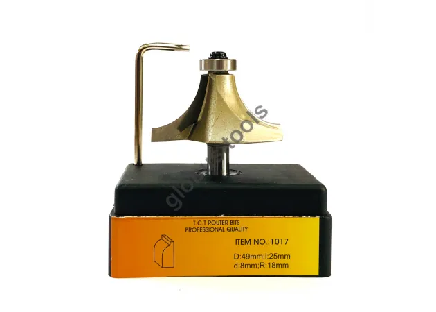 Фото 2 - Фреза кромкова калювальна (зовнішній радіус) Глобус серія 1017