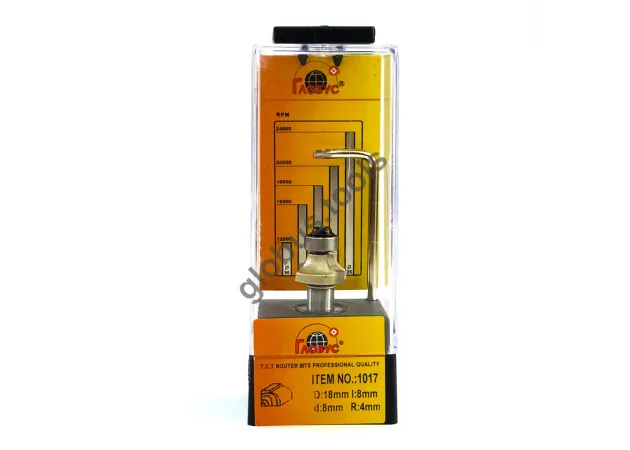 Фото 1 - Фреза кромкова калювальна (зовнішній радіус) Глобус серія 1017