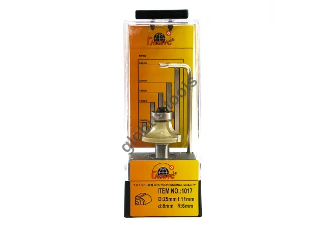 Фото 1 - Фреза кромкова калювальна (зовнішній радіус) Глобус серія 1017