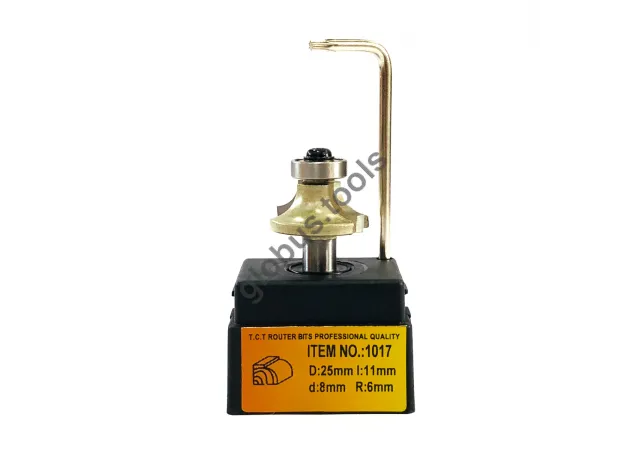 Фото 2 - Фреза кромкова калювальна (зовнішній радіус) Глобус серія 1017