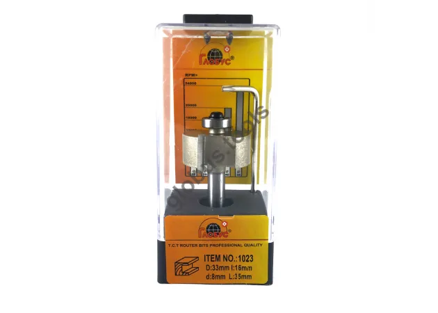 Фото 1 - Фреза кромкова фальцева (четвертна) Глобус серія 1023