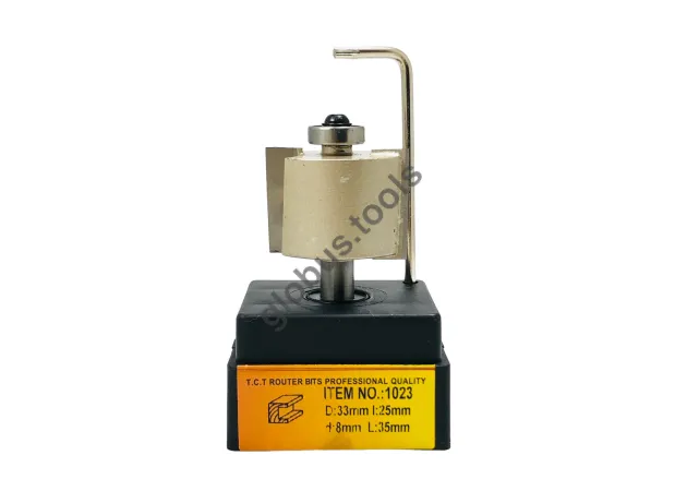 Фото 2 - Фреза кромкова фальцева (четвертна) Глобус серія 1023