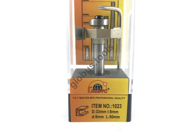 Фото 2 - Фреза кромкова фальцева (четвертна) Глобус серія 1023