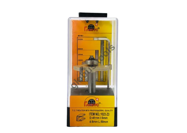 Фото 1 - Фреза кромкова фальцева (четвертна) Глобус серія 1023