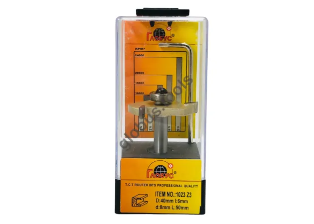 Фото 1 - Фреза кромкова фальцева (четвертна) Глобус серія 1023