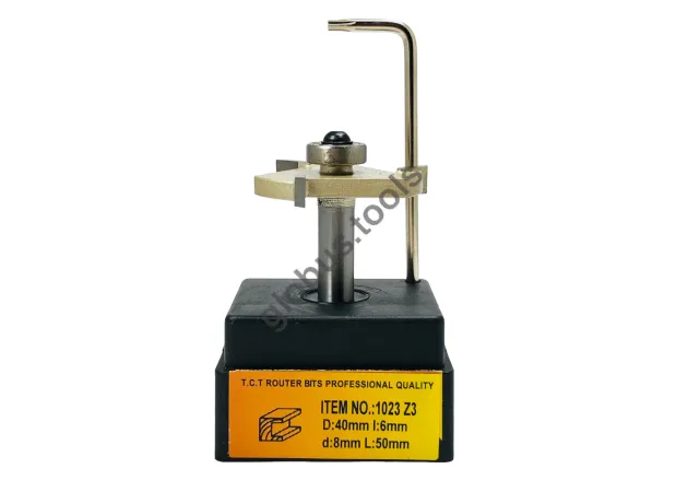 Фото 2 - Фреза кромкова фальцева (четвертна) Глобус серія 1023