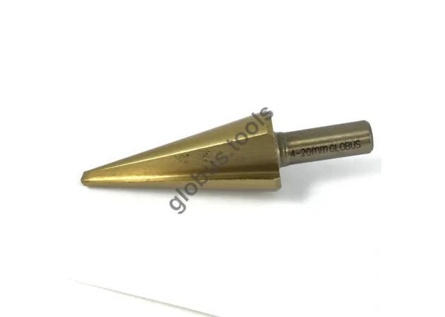 Фото 2 - Сверло коническое ГЛОБУС 4-20 мм